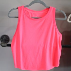 SO brand, crop tank, hot pink, size small